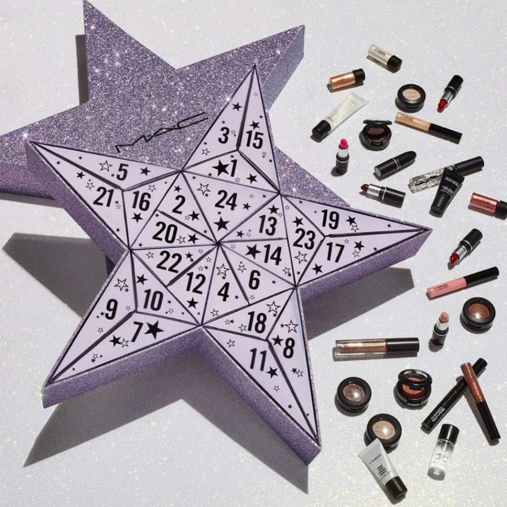MAC Advent Star Makeup